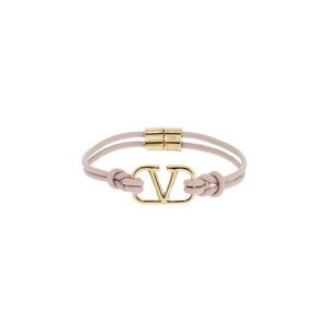Valentino VLogo Signature Leather Bracelet